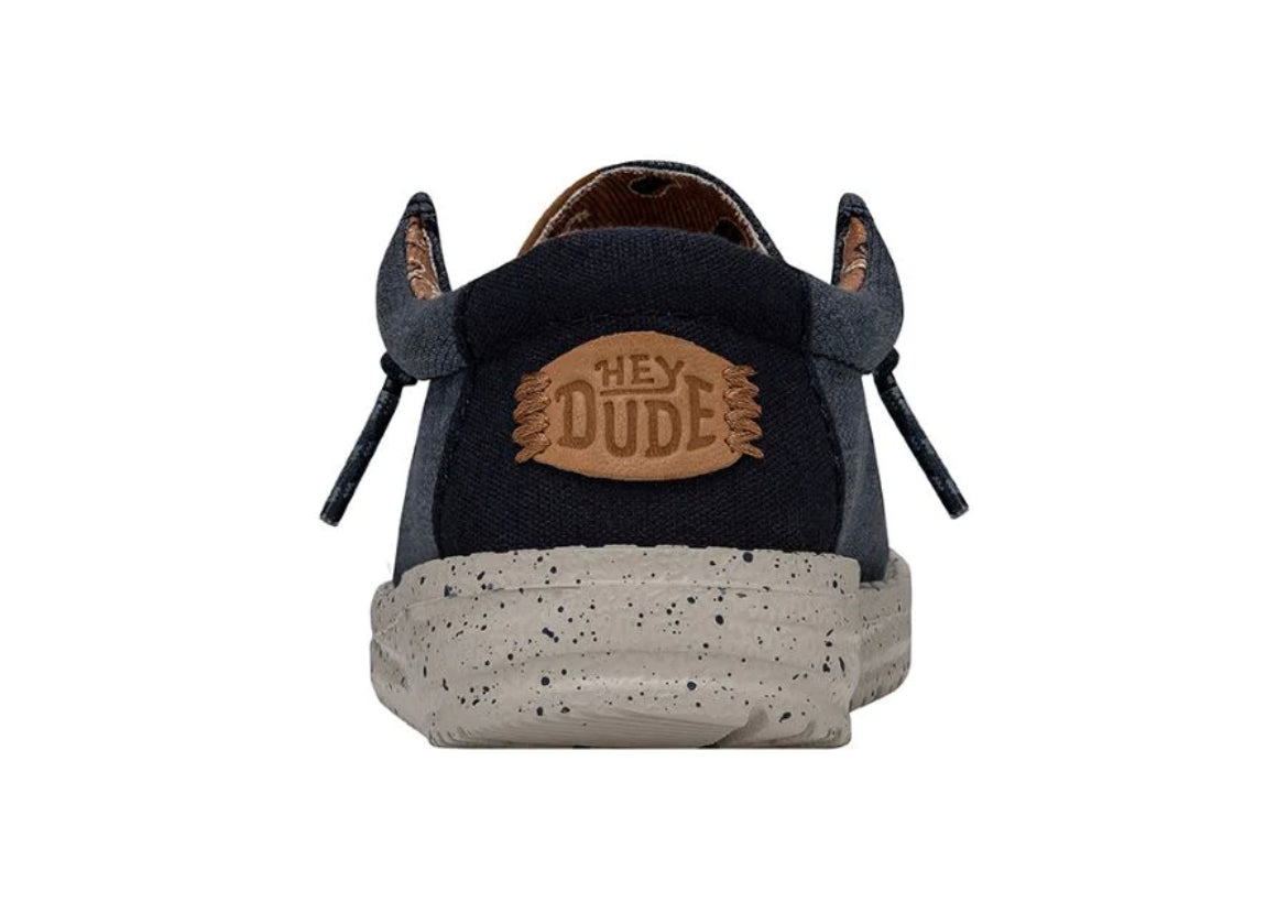 Wally Toddler Washed Canvas Navy