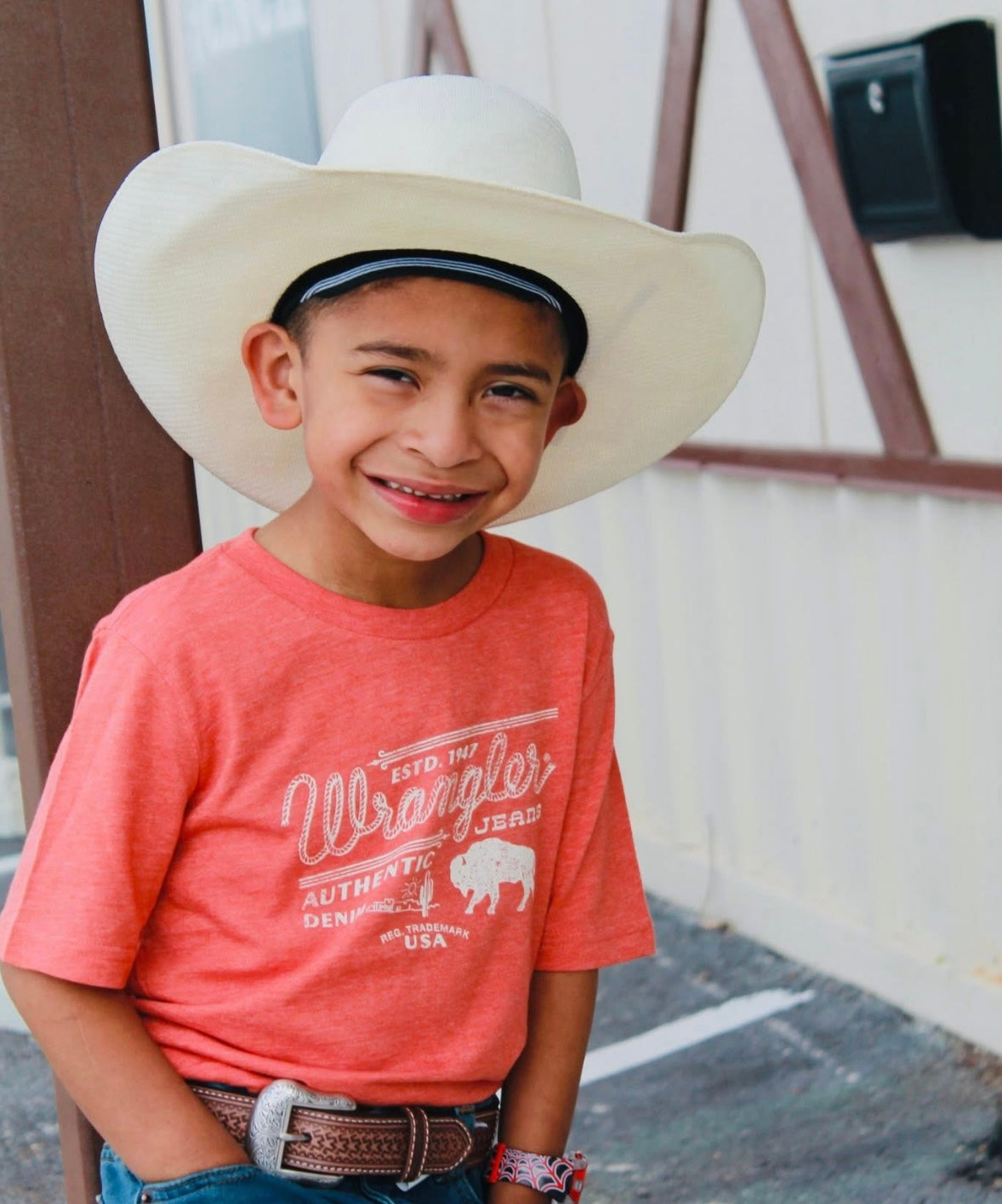 Wrangler Boys Buffalo Tee