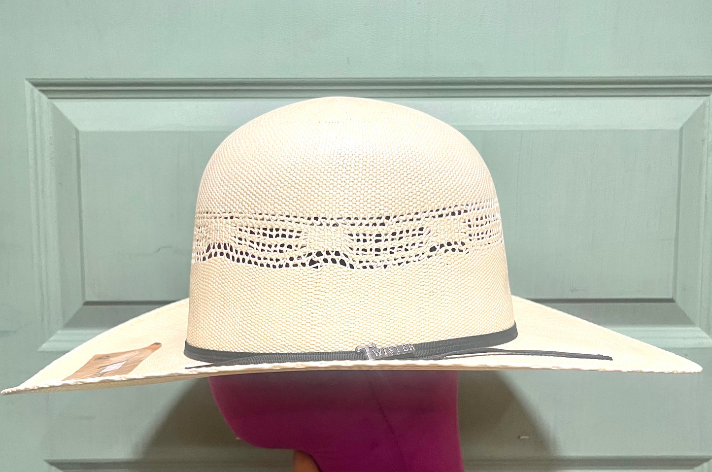 Twister Bangora Open Crown Straw Cowboy Hat