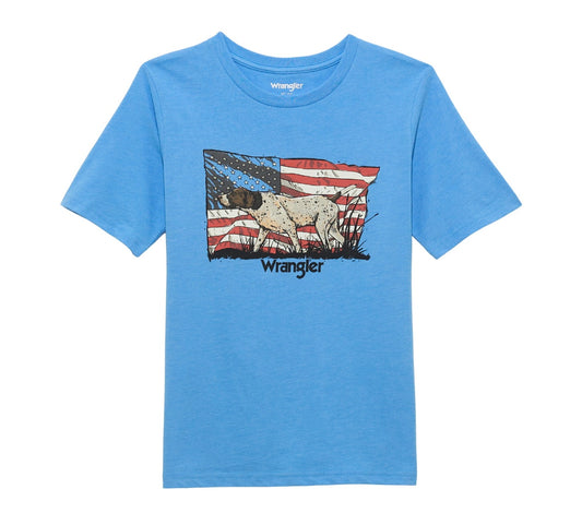 Wrangler Boys American Dog Tee