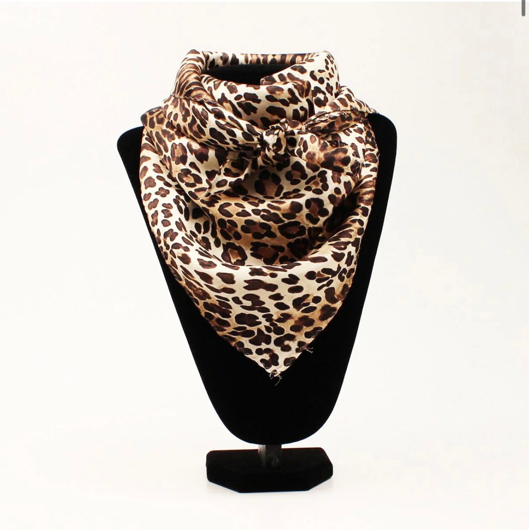 Leopard Print Wild Rag