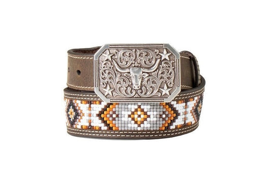 Youth Buck Lace Beaded belt