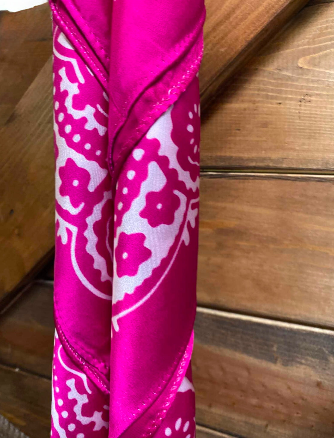 Hot Pink Bandanna Rodeo Rag