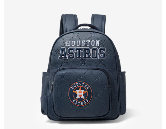 MLB HOUSTON ASTROS SPORTS BASEBALL BACKPACK-NAVY