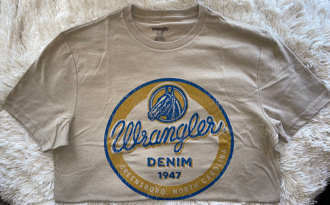 Wrangler Horse Logo Tee
