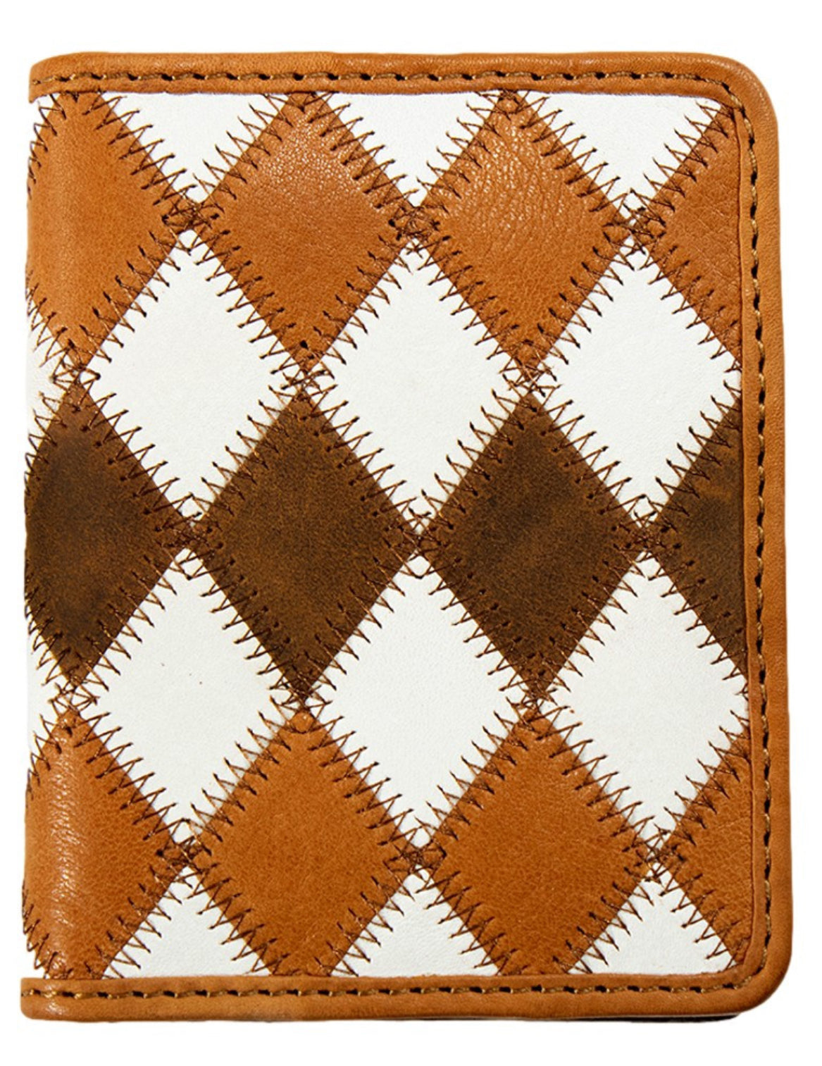 NOCONA MEN'S DIAMOND PATCHWORK BIFOLD WALLET