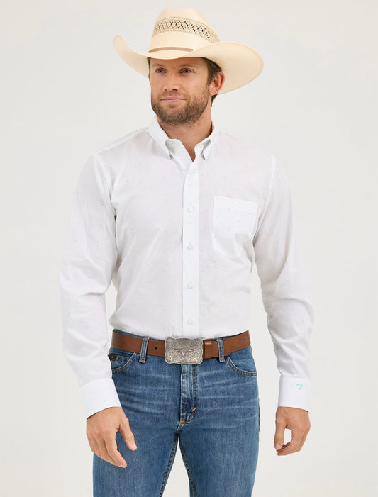 Wrangler Men’s COJO Dotted LS
