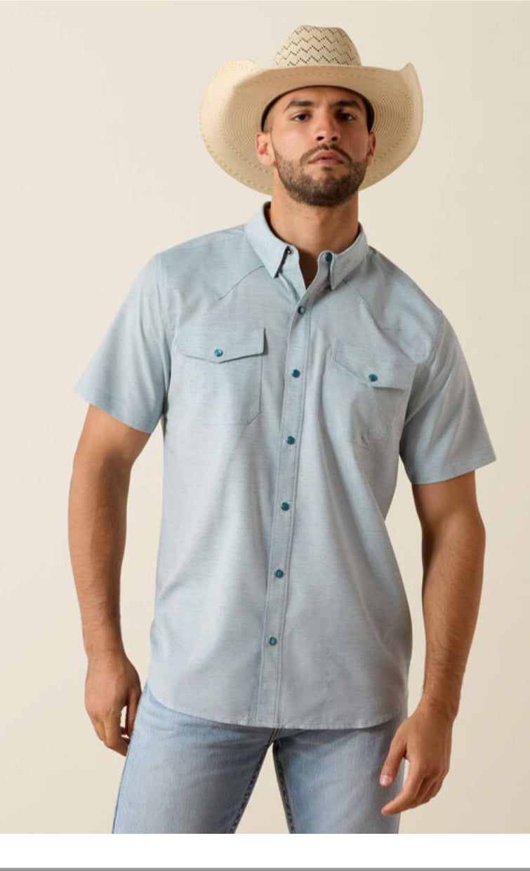 Ariat VentTEK Western Fitted Snap Shirt ☑️
