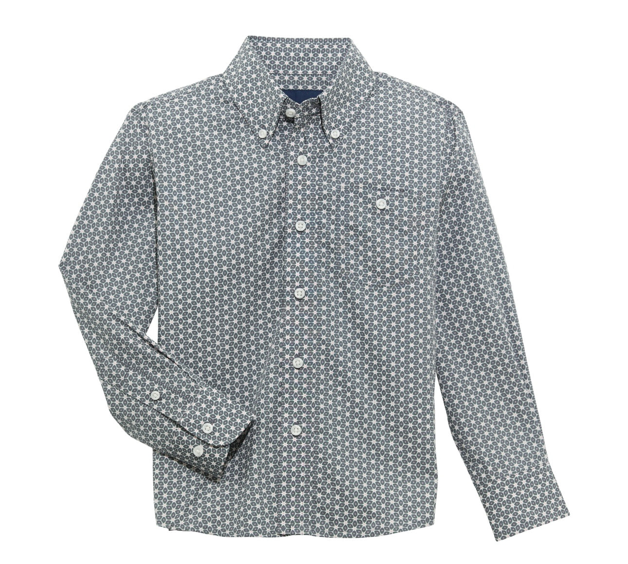 Wrangler Boys Bucking Cancer LS Snap