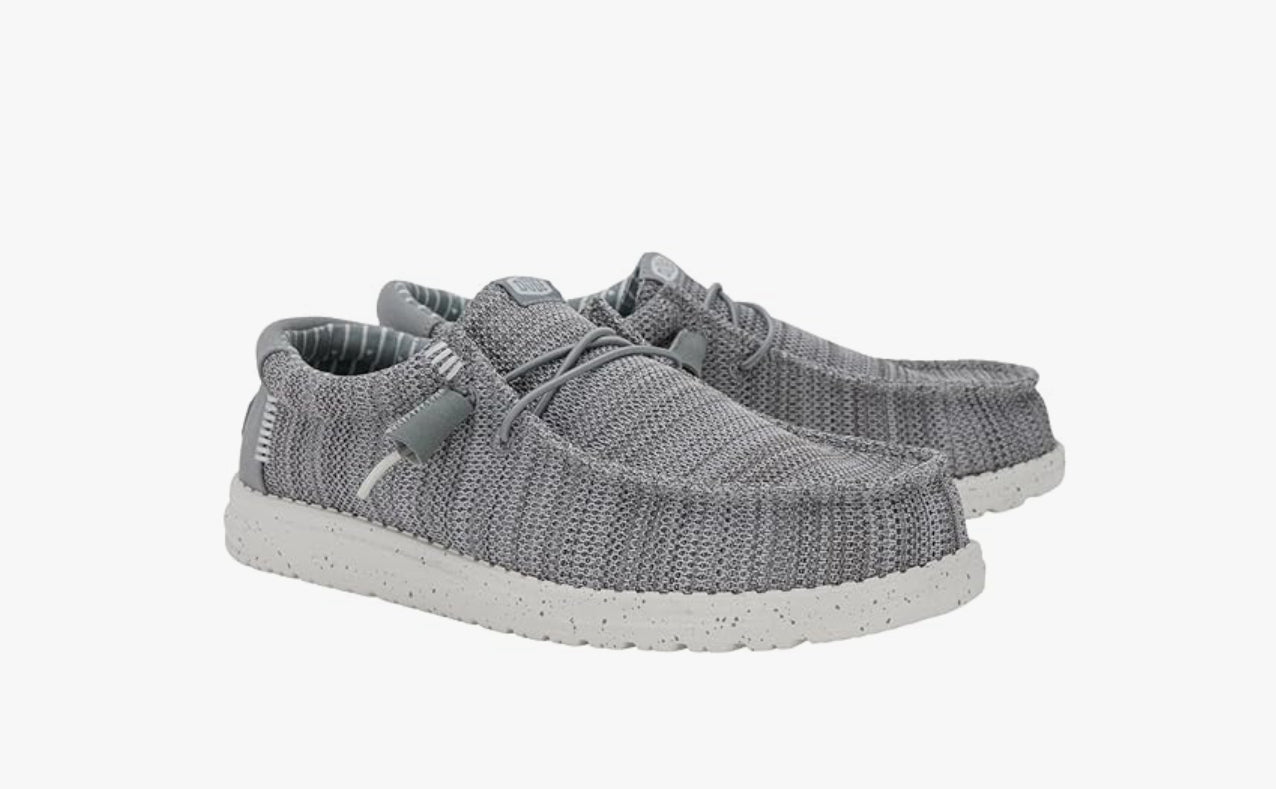 Grey Children's Hey Dude Wally T Stretch Sox