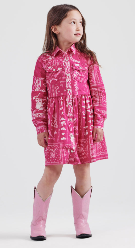 Wrangler X Barbie Girls Dress