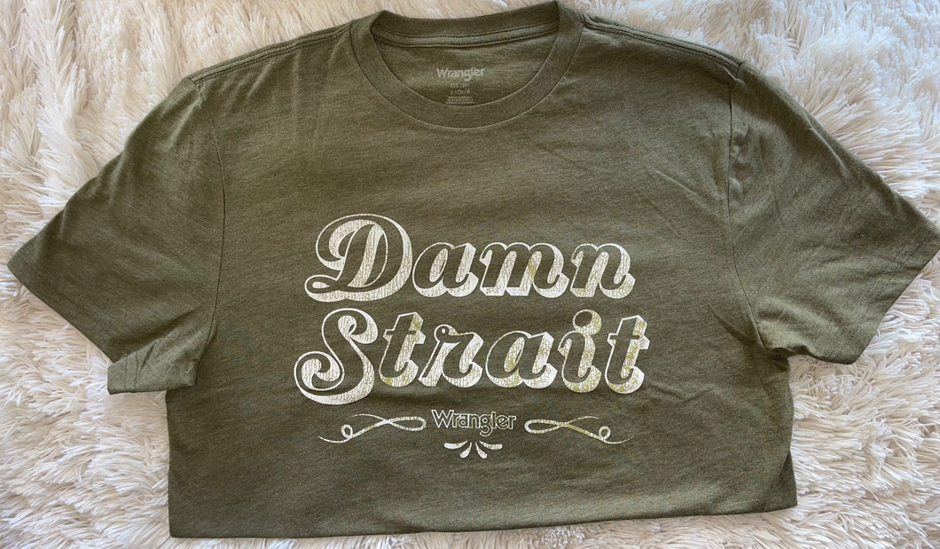 Wrangler Damn Strait Tee