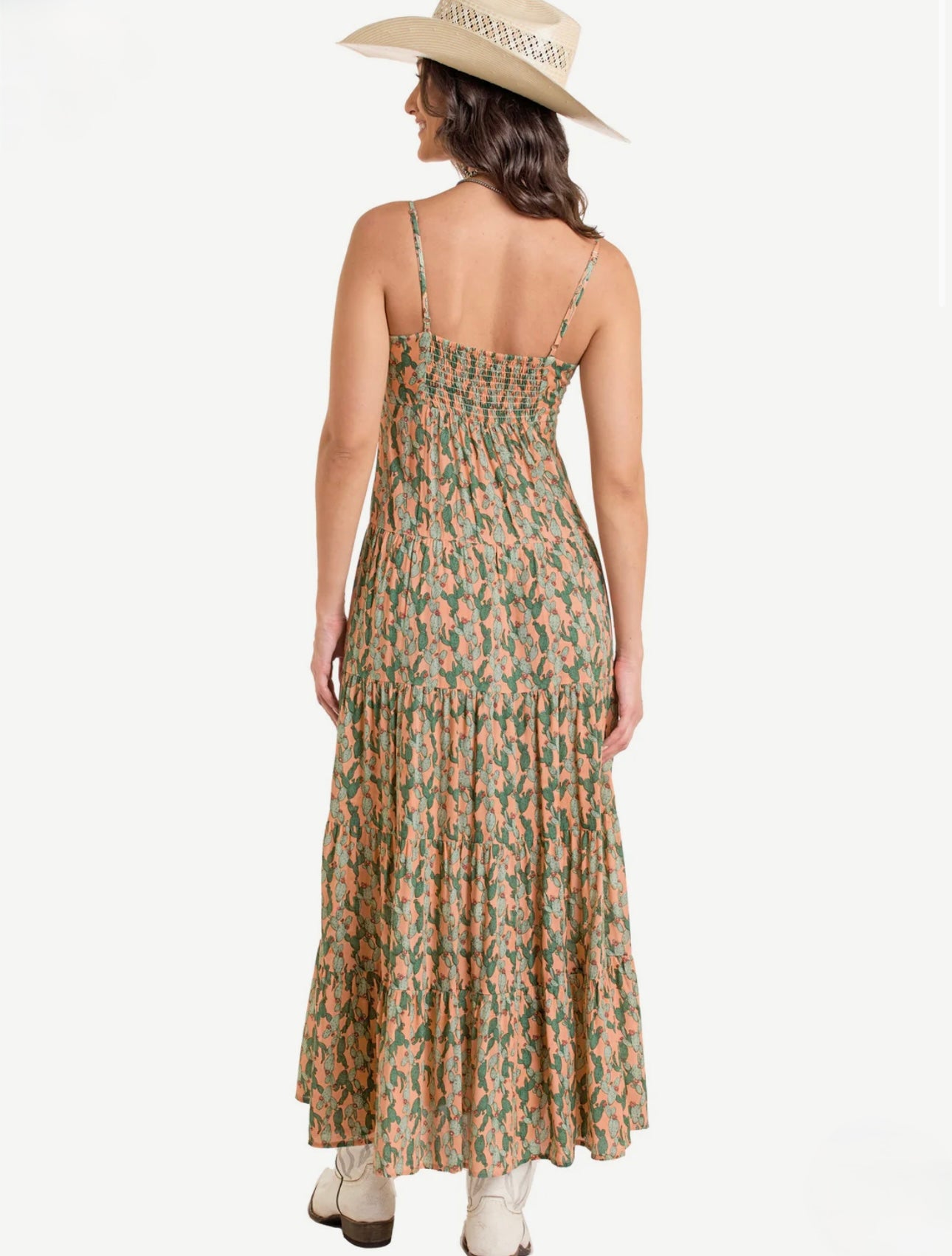 Rock&Roll Women’s Cactus Print Maxi Dress