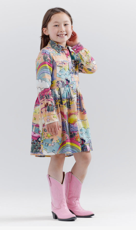 Wrangler X Barbie Desert Doll Dress