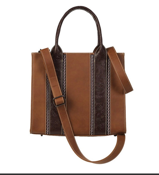NOCONA WOMEN'S GINNY TOTE EMBOSSED HANDBAG