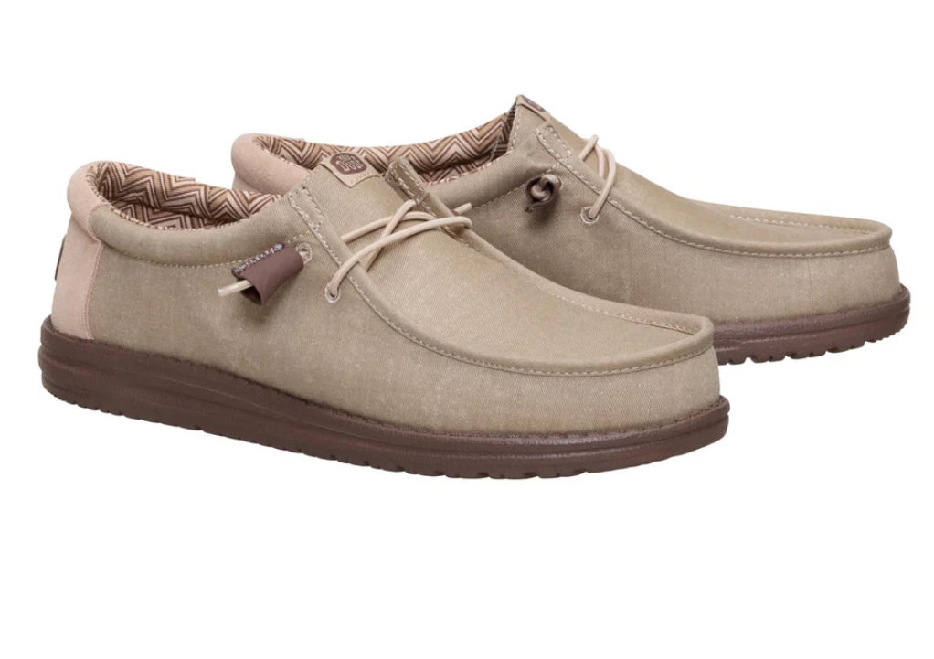 Hey Dude Wally Stretch Canvas Block – Crockery/Multi