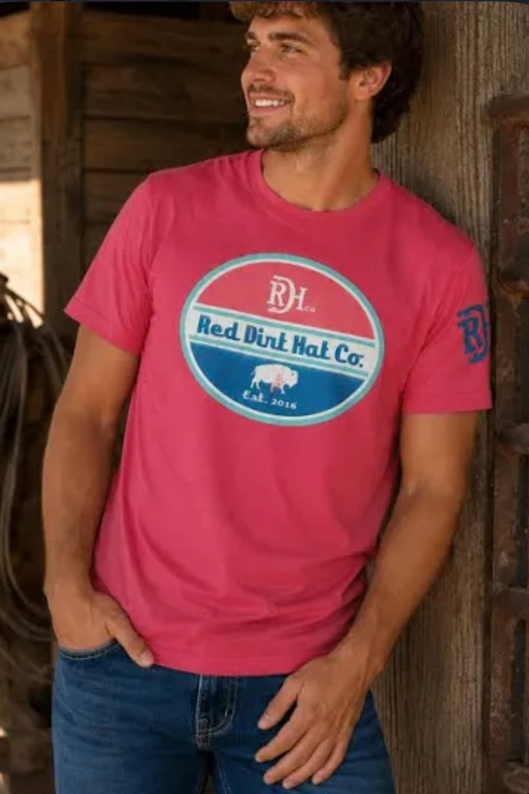 Red Dirt Vintage Red Tee