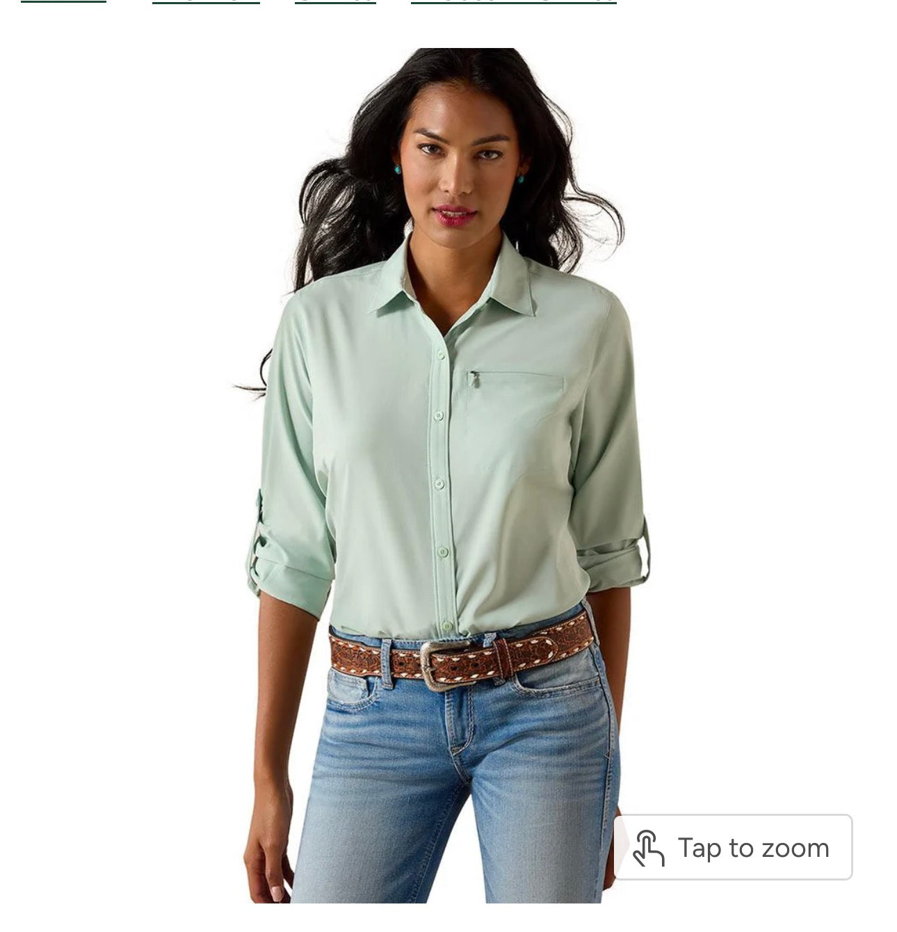 Ariat Women’s Silt Green VentTek Shirt