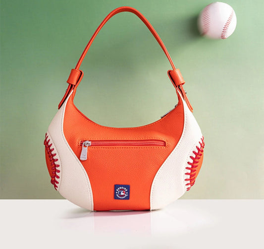 MLB HOUSTON ASTROS TEAM HOBO BAG-Orange