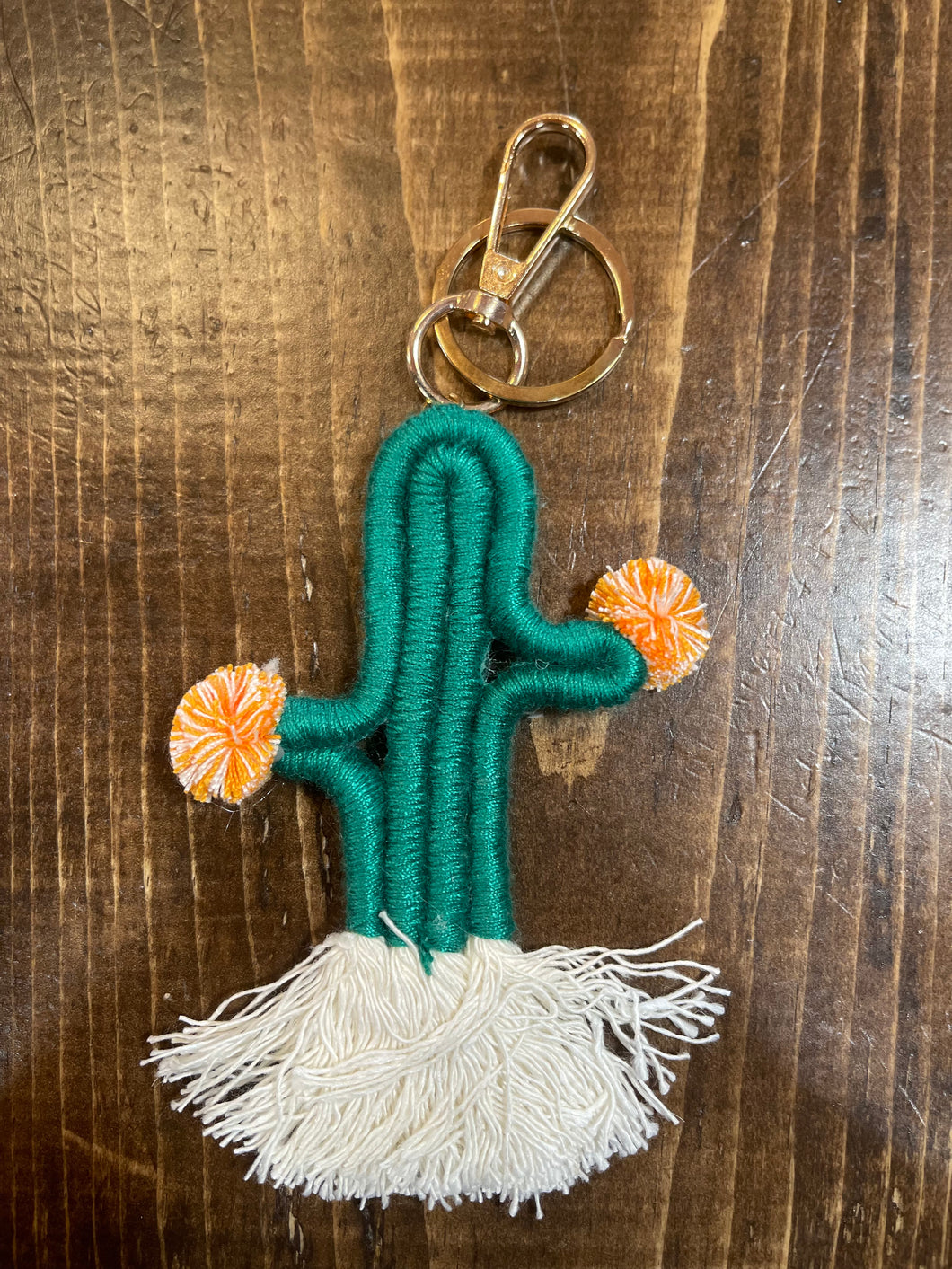 Cactus Key Chain Key Ring