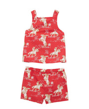 Load image into Gallery viewer, Wrangler West Baby Girl Red Cowgirl Set

