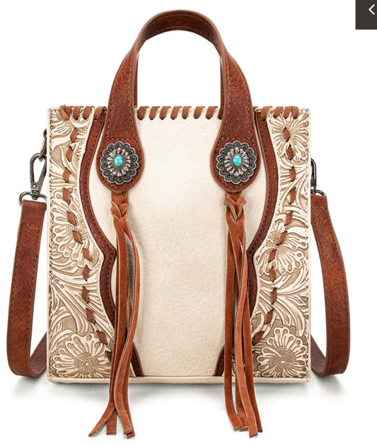 Trinity Ranch Concho Collection Mini Tote/Crossbody-