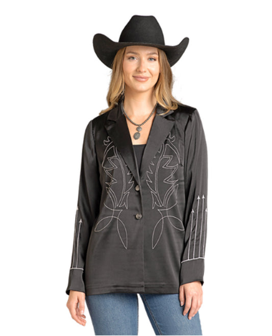 Rock & Roll Women’s Boot Stitch Blazer