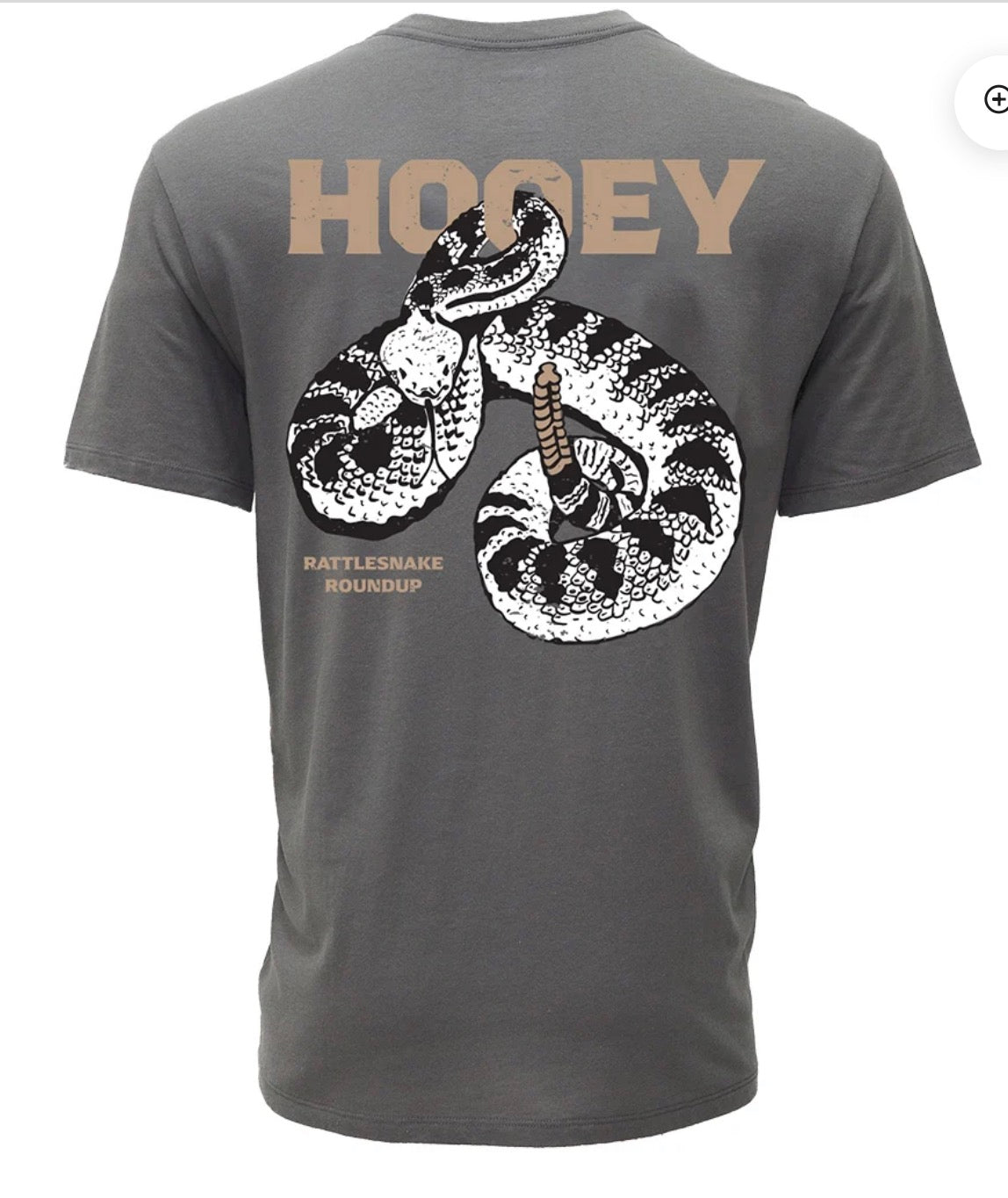 Ratters men’s grey crew neck tee