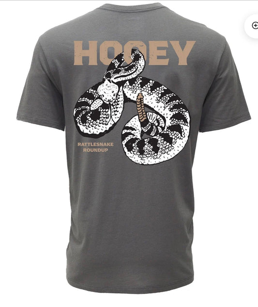 Ratters men’s grey crew neck tee