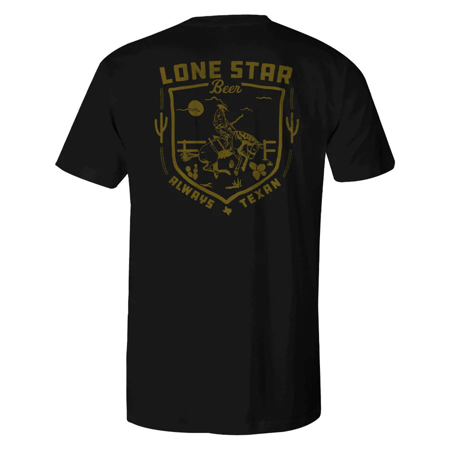 Hooey Men's Lonestar Black Tee