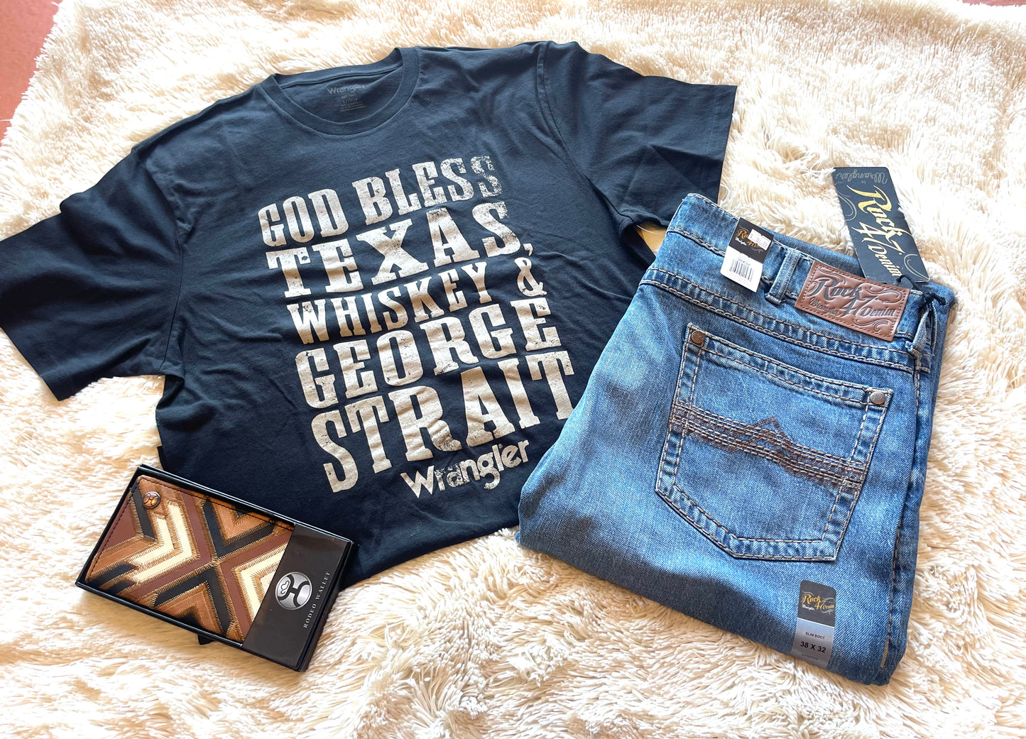 Wrangler God Bless Texas T-shirt