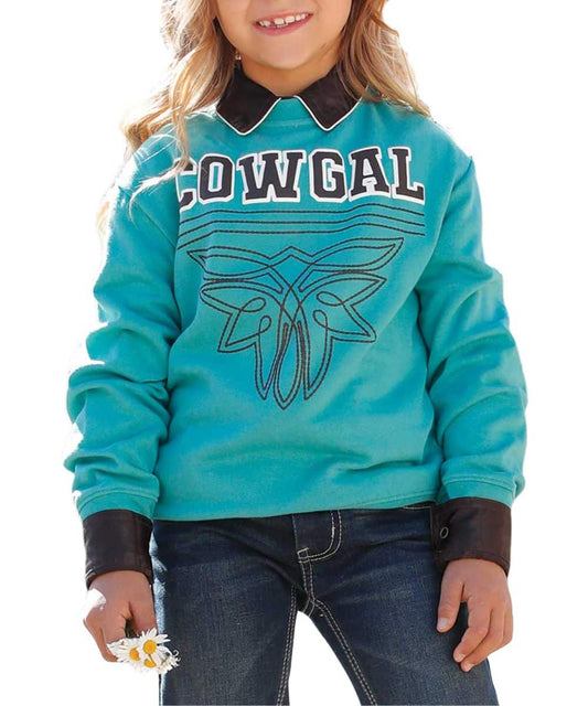 Cruel Girl Girls' Cowgal Sweatshirt