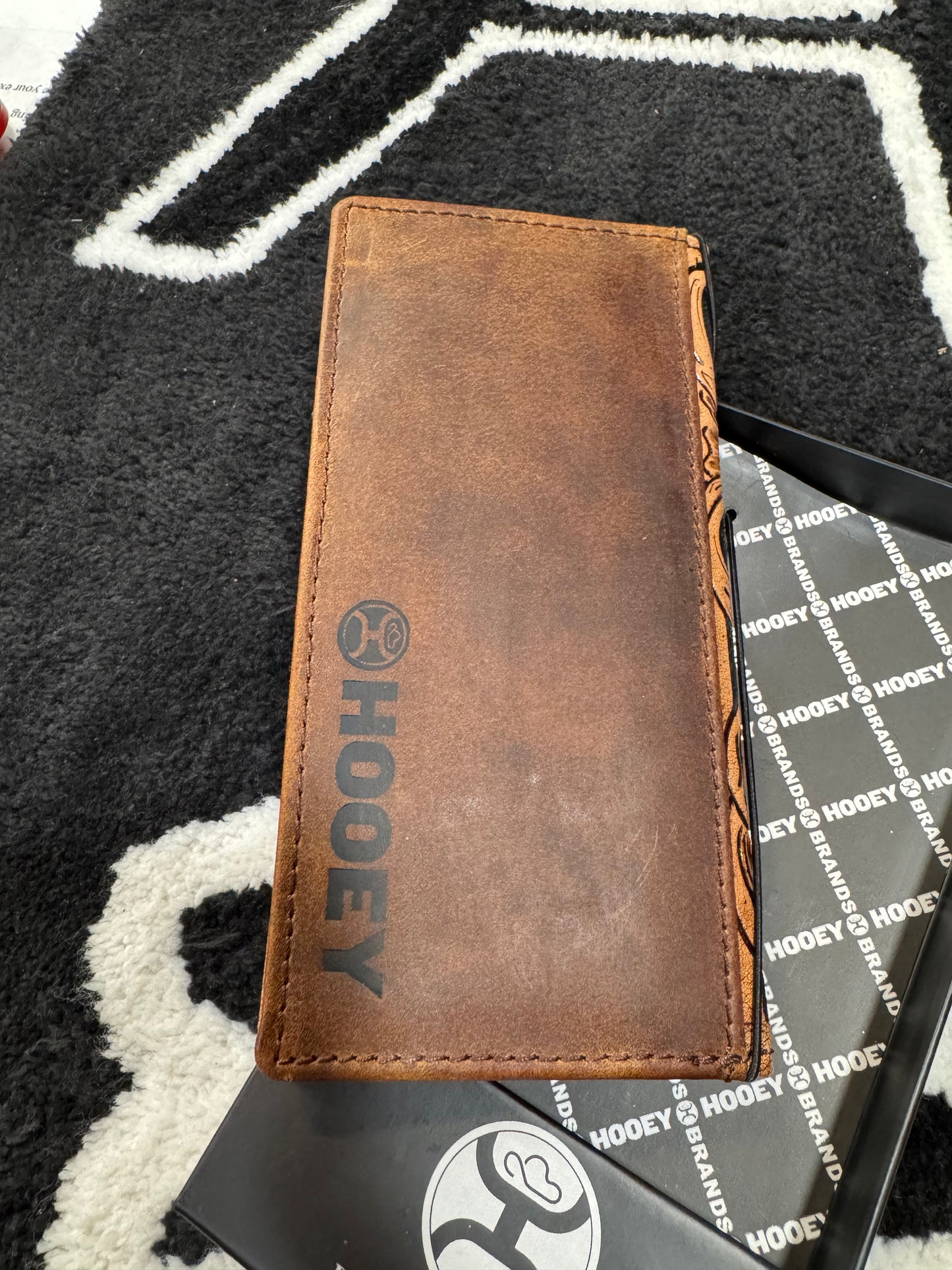 Gambler Tan Playing Card Hooey wallet