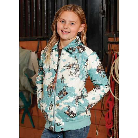 Cinch Girl’s Western Quilted Bomber Jacket