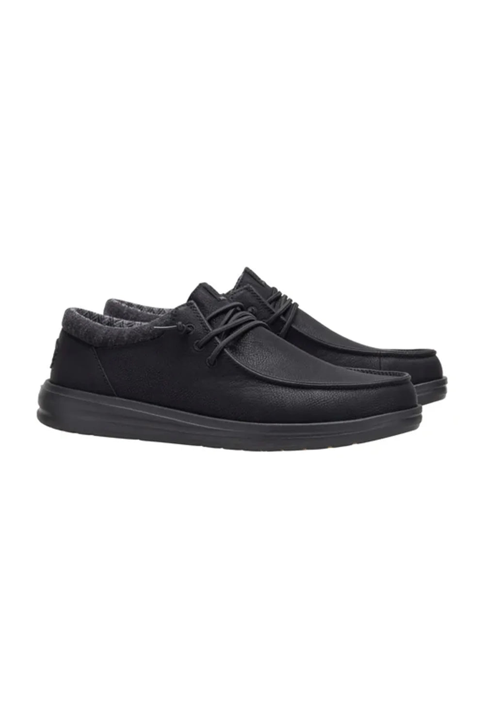 HEYDUDE Men’s Paul Classic Shoes in Black⭐️