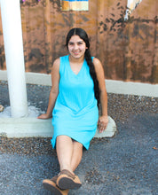 Load image into Gallery viewer, Aqua Glow Dress
