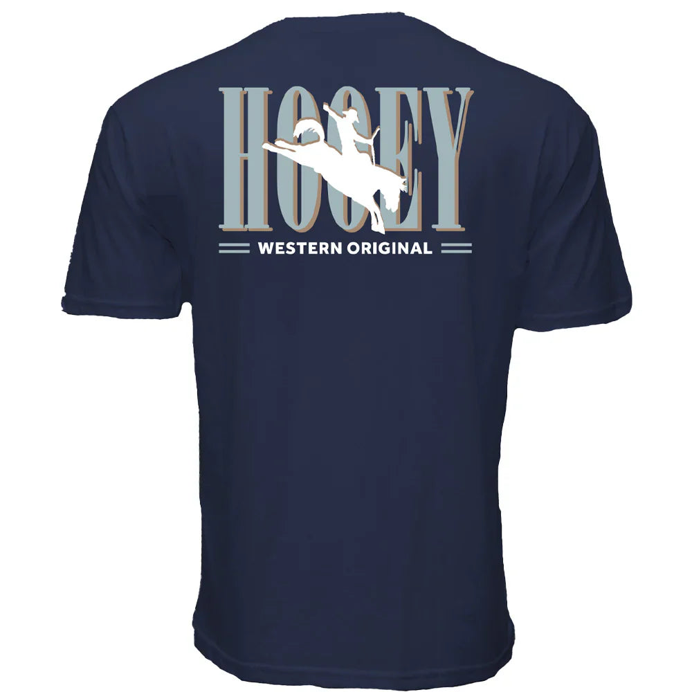 Hooey Men's "Wild Ride" Logo Navy Blue