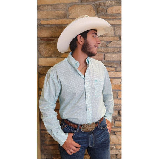 Wrangler Men's Joey Button-Up 🤠