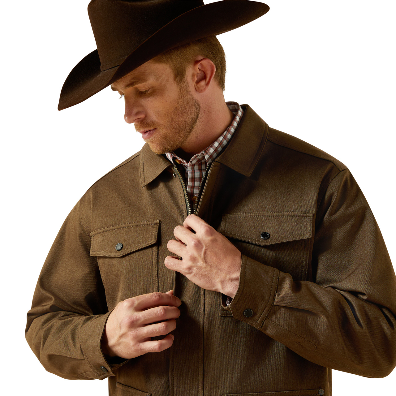 ARIAT ABILENE COAT WREN HEATHER - MENS JACKET - 10062476