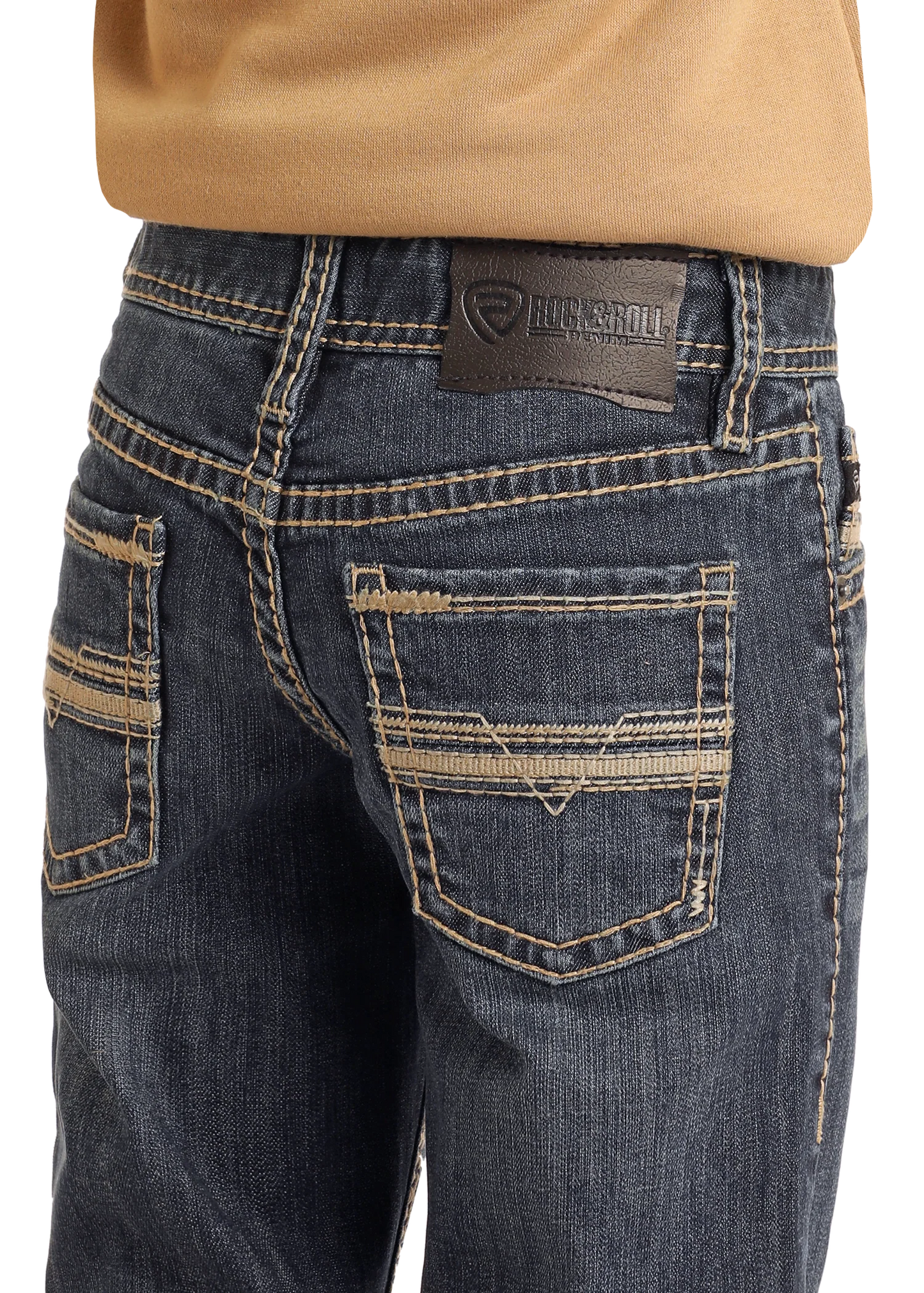 R&R Boys Aiden Bootcut Jeans
