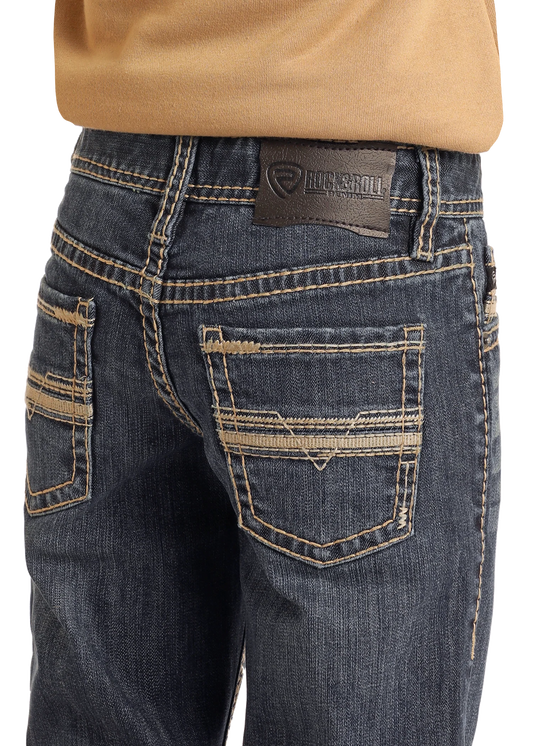R&R Boys Aiden Bootcut Jeans