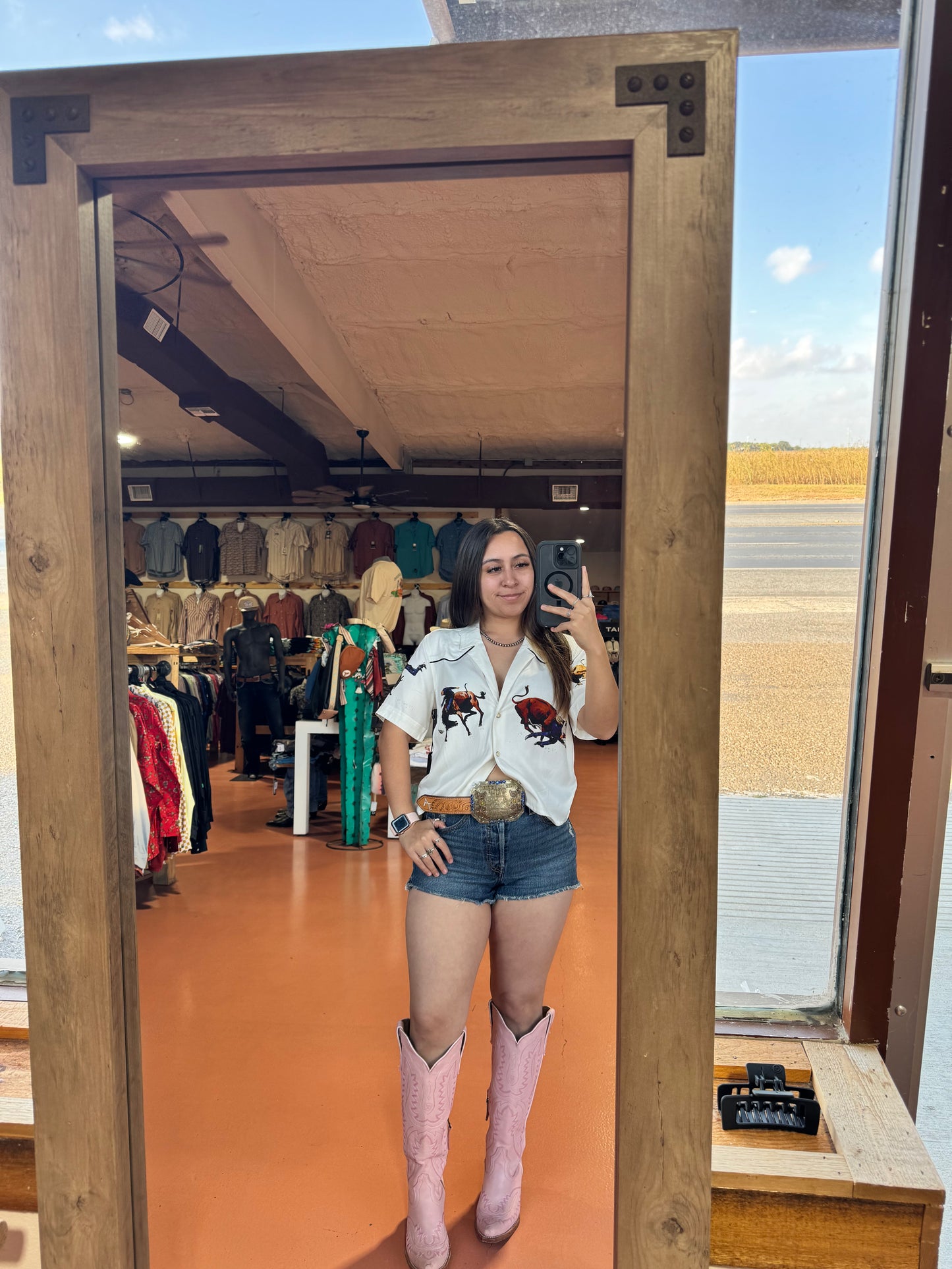 LAINEY WILSON X WRANGLER CAMP SHIRT
