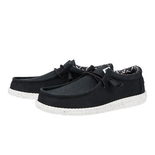 Wally Stretch Canvas-Black/White