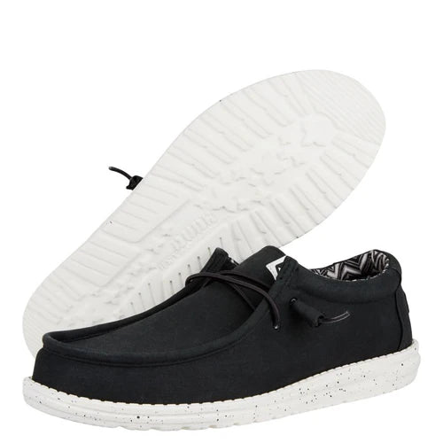 Wally Stretch Canvas-Black/White