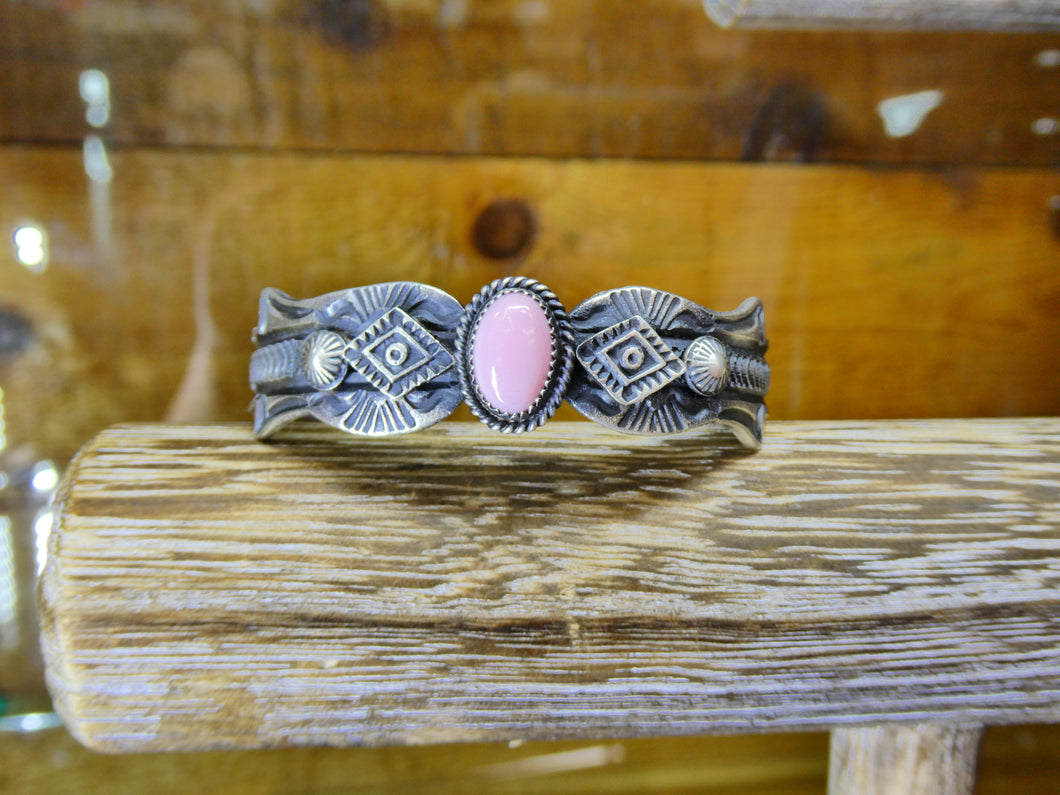 Pink Turquoise Cuff