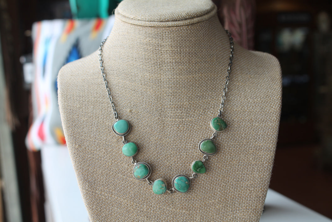 Sonoran Gold Ombré Stone Necklace