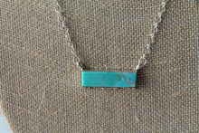 Load image into Gallery viewer, Sterling Silver Kingman Turquoise Necklace
