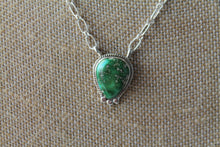 Load image into Gallery viewer, Sharon Sterling Silver Sonoran Gold Teardrop Necklace
