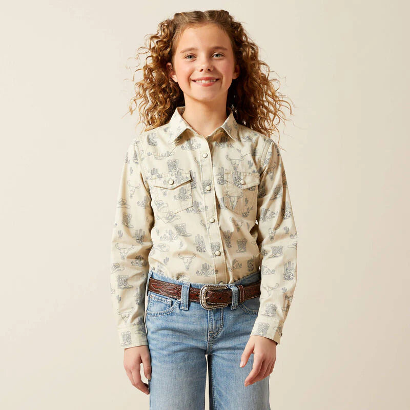 Girl's Ariat Mila Snap Front Shirt #10065863