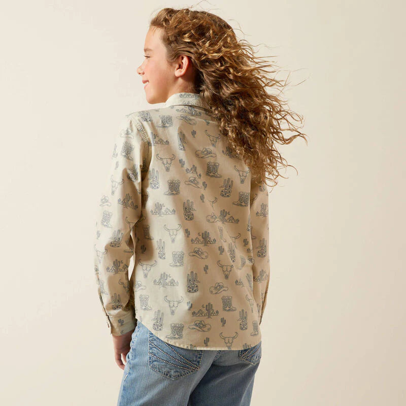 Girl's Ariat Mila Snap Front Shirt #10065863